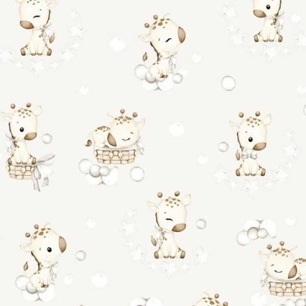 G/v komplekts GIRAFFE beige K-2P135 (sega,spilvens)-Gultas veļa un piederumi-bebis.lv