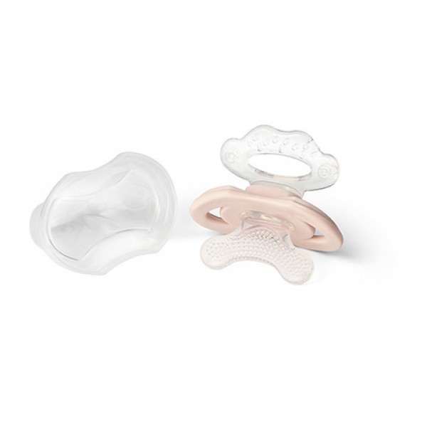 Silikona zobgrauznis-masētājs 1008/04 beige-MAZUĻIEM (~0-5 gadi)-bebis.lv