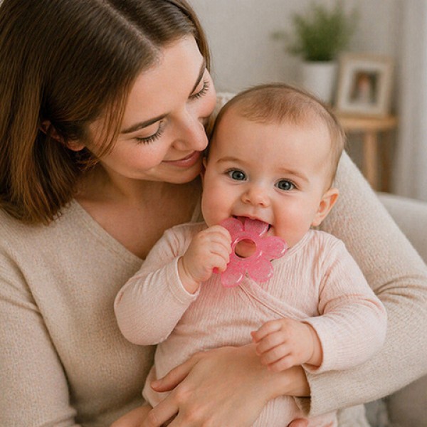 Teether FLOWER 1060-MAZUĻIEM (~0-5 gadi)-bebis.lv