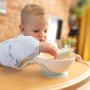 Bļoda ar piesūcekni un karoti Babyono 1063/07 GREEN Bļoda ar piesūcekni un karoti Babyono 1063/07 GREEN-Bērna barošana-bebis.lv