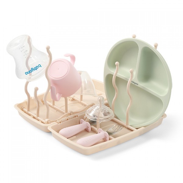 Сушилка для бутылок и аксессуаров BabyOno 1071/03 beige-Кормление ребёнка-bebis.lv