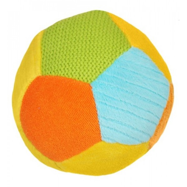 Mīksta bumba ar grabuli BabyOno 1276-MAZUĻIEM (~0-5 gadi)-bebis.lv