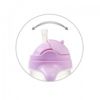 Krūze ar salmiņu un svērteni 1464/05 FLOWER