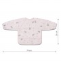 Longsleeve bib BUNNY 1476/04-Feeding your baby-bebis.lv