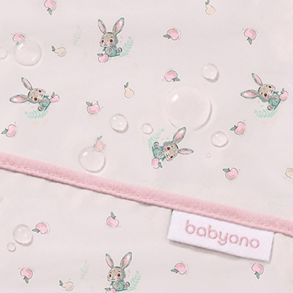 Longsleeve bib BUNNY 1476/04-Feeding your baby-bebis.lv