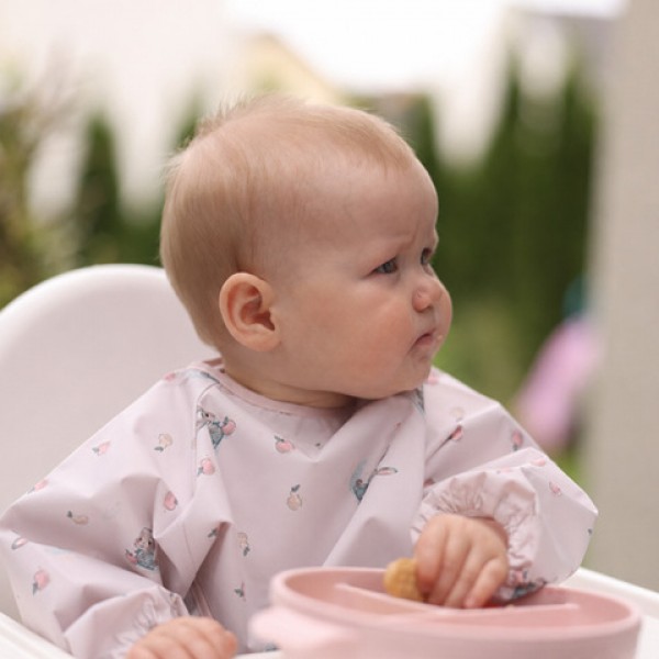 Longsleeve bib BUNNY 1476/04-Feeding your baby-bebis.lv