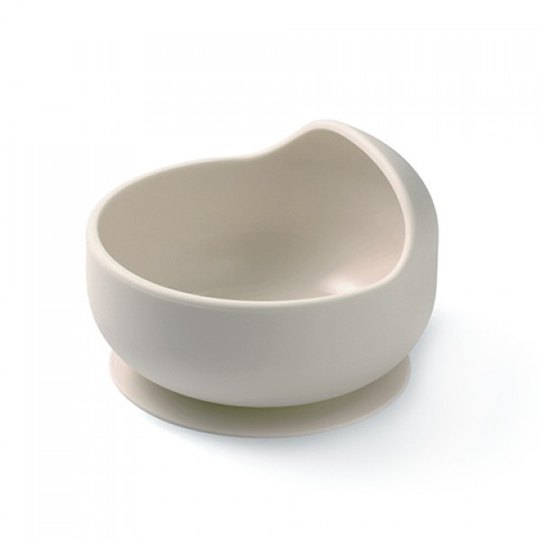 Silikona bļoda ar piesūcekni 1481/04 beige-Bērna barošana-bebis.lv