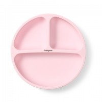 Силиконовая тарелка на присоске 1482/02 pink