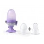 Twist-out baby food feeder Flower 1542, three pacifiers included (6+, 6+, 12+)-Feeding your baby-bebis.lv