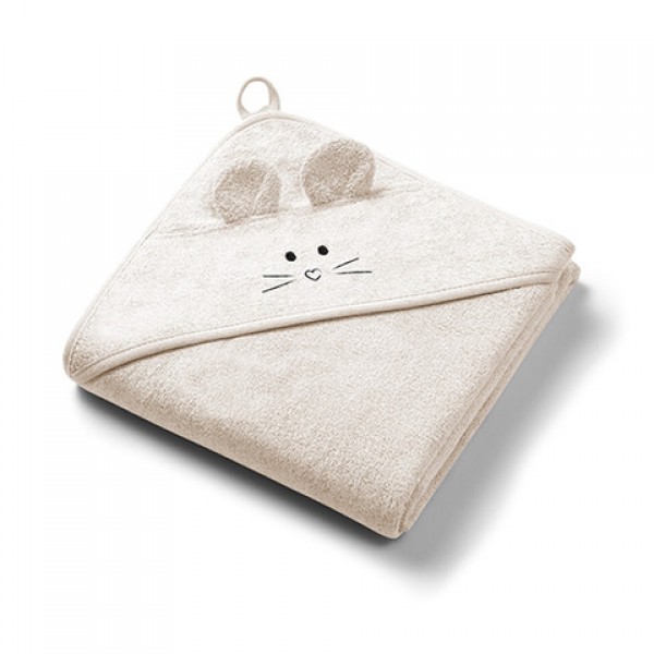 Bamboo towel with hood 100x100 cm 1553/05-Vannošana un peldēšana-bebis.lv