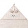 Bamboo towel with hood 100x100 cm 1553/05-Vannošana un peldēšana-bebis.lv