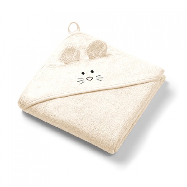 Bambusa dvielis ar kapuci 100x100 cm 1553/07-Vannošana un peldēšana-bebis.lv