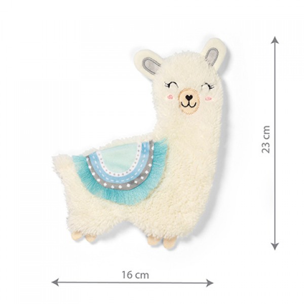 Mīļlupatiņa LLAMA LULU blue 1557/02-Rotaļlietas-bebis.lv