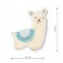 Игрушка-обнимашка LLAMA LULU blue 1557/02-Игрушки-bebis.lv