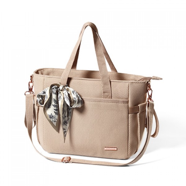 Māmiņas soma CARMEN beige 1571/02-Ratiņi un piederumi-bebis.lv