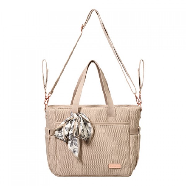 Māmiņas soma CARMEN beige 1571/02-Ratiņi un piederumi-bebis.lv