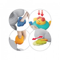 Sensora rotaļlieta ar piesūcekni TURTLE 1584