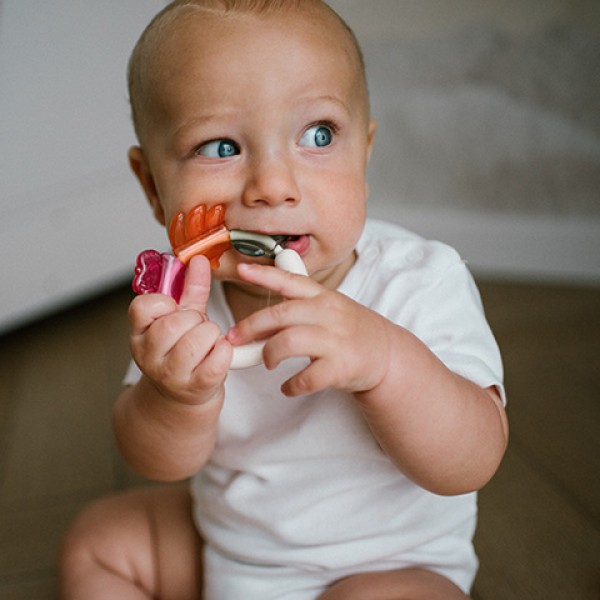 Grabulis ar graužamo BabyOno 1594-MAZUĻIEM (~0-5 gadi)-bebis.lv