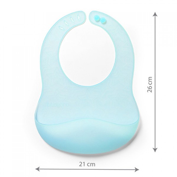 Silikona priekšautiņš ULTRATHIN 1598/03 blue Silikona priekšautiņš ULTRATHIN 1598/03 blue-Bērna barošana-bebis.lv