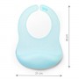 Silikona priekšautiņš ULTRATHIN 1598/03 blue Silikona priekšautiņš ULTRATHIN 1598/03 blue-Bērna barošana-bebis.lv