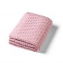 Adīta kokvilnas sedziņa BabyOno 1647/01 pink Adīta kokvilnas sedziņa BabyOno 1647/01 pink-Gultas veļa un piederumi-bebis.lv