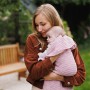Adīta kokvilnas sedziņa BabyOno 1647/01 pink Adīta kokvilnas sedziņa BabyOno 1647/01 pink-Gultas veļa un piederumi-bebis.lv