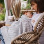 Adīta kokvilnas sedziņa BabyOno 1647/02 grey Adīta kokvilnas sedziņa BabyOno 1647/02 grey-Gultas veļa un piederumi-bebis.lv