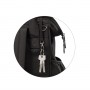 Рюкзак-сумка для коляски MODERN STYLE black 1649/01 Рюкзак-сумка для коляски MODERN STYLE black 1649/01-Детские коляски и принадлежности-bebis.lv
