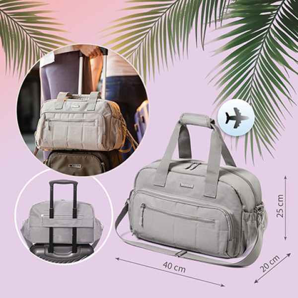 Māmiņas soma TRAVEL BAG BabyOno 1650/02-Ratiņi un piederumi-bebis.lv