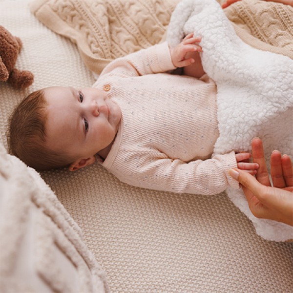 Adīta sega ar silto oderi Babyono 1657-Gultas veļa un piederumi-bebis.lv