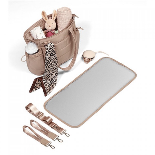 Māmiņas soma CAMI beige 1672/02 beige-Ratiņi un piederumi-bebis.lv