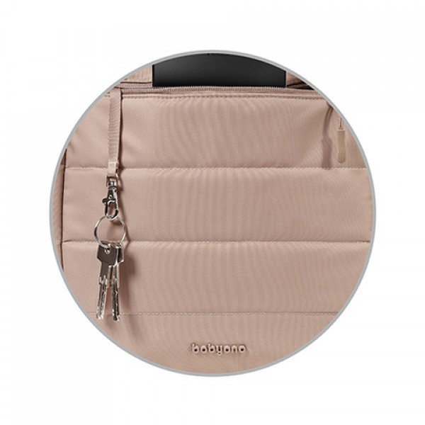 Māmiņas soma CAMI beige 1672/02 beige-Ratiņi un piederumi-bebis.lv