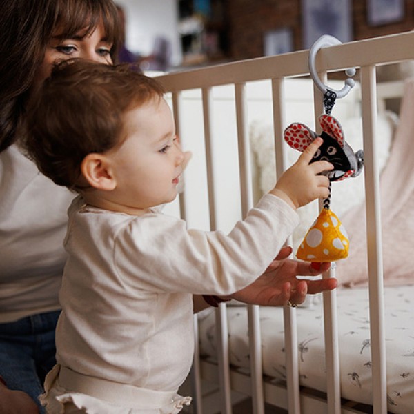 Piekarināma attīstošā rotaļlieta MOUSE 1676-MAZUĻIEM (~0-5 gadi)-bebis.lv