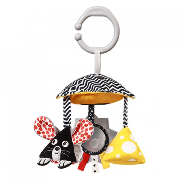 Подвесная игрушка MOBILE MOUSE 1678-ДЛЯ МАЛЫШЕЙ (~0-5 лет)-bebis.lv