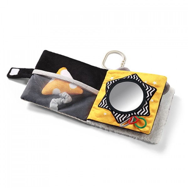 Мягкая книжечка MOUSE 1679-ДЛЯ МАЛЫШЕЙ (~0-5 лет)-bebis.lv