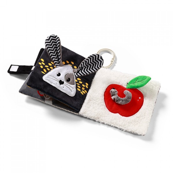 Мягкая книжечка MOUSE 1679-ДЛЯ МАЛЫШЕЙ (~0-5 лет)-bebis.lv