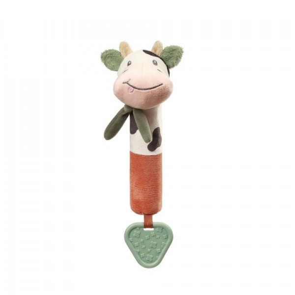 Игрушка-пищалка COW BINGO 1688-ДЛЯ МАЛЫШЕЙ (~0-5 лет)-bebis.lv