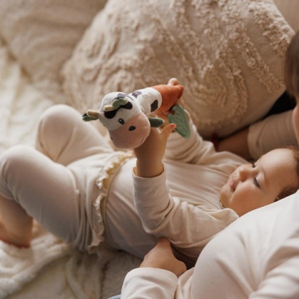 Игрушка-пищалка COW BINGO 1688-ДЛЯ МАЛЫШЕЙ (~0-5 лет)-bebis.lv