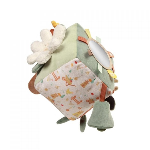 Развивающий куб COW BINGO 1689-ДЛЯ МАЛЫШЕЙ (~0-5 лет)-bebis.lv