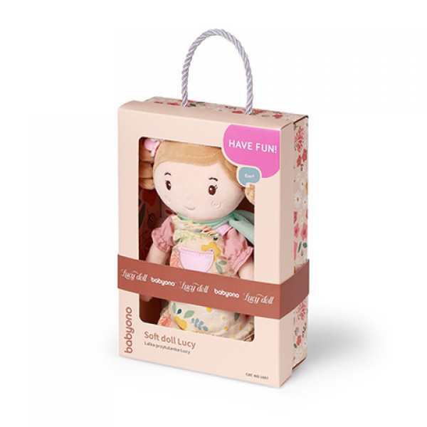 Cloth Doll LUCY 1697-Rotaļlietas-bebis.lv
