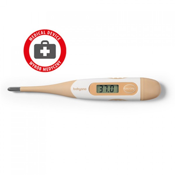 Дигитальный термометр с гибким концом Babyono 1901-Средства по уходу-bebis.lv