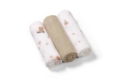 Muslīna autiņu komplekts SUPER SOFT (3 gab.) 348/15 bear