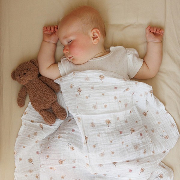 Muslin diaper set SUPER SOFT (3 pcs.) 348/15 bear-Gultas veļa un piederumi-bebis.lv