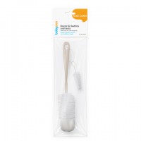 Birste ar šammmi pudelei+birstīte knupim BabyOno 720/04 beige