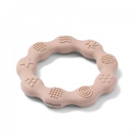 Teething ring elastic RING 825/04 beige
