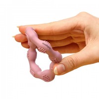 Teething ring elastic RING 825/04 beige
