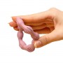 Teething ring elastic RING 825/04 beige-MAZUĻIEM (~0-5 gadi)-bebis.lv