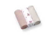 Муслиновые пелёнки из жатой ткани, 3 шт., SUPER SOFT Babyono 828/03