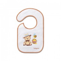 Terry bib BEIGE BEAR 832/01