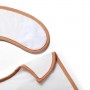 Terry bib BEIGE BEAR 832/01-Feeding your baby-bebis.lv